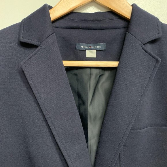 NWT Tommy Hilfiger Navy Blue Gold Button Blazer 6 - Picture 3 of 7